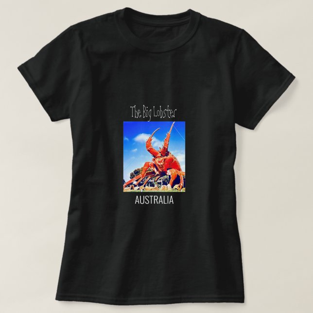 Big Lobster South Australia travel T-Shirt (Design Front)