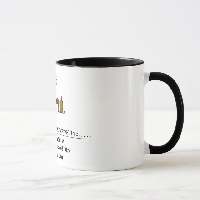 big logo, Dehner Man - 1, 3614 Martha StreetOma... Mug (Right)