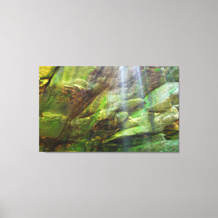 Big Lyons Falls, Mohican State Park, Ohio Canvas Print