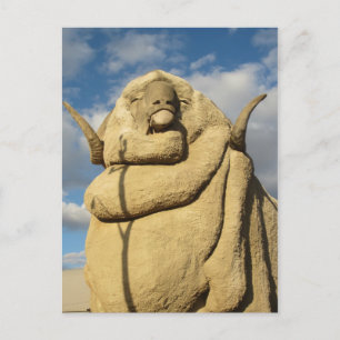 big merino high postcard