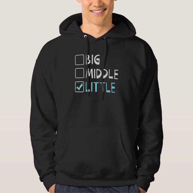 Big Middle Little Brother Hoodie (Front)