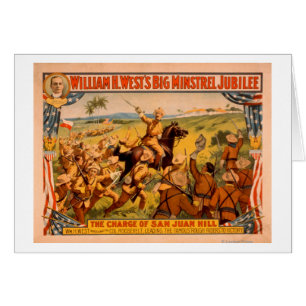 Big Minstrel Jubilee Charge of San Juan Hill
