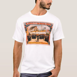 Big Minstrel Jubilee Remember the Maine Poster T-Shirt