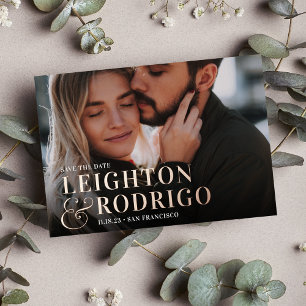 Big Moment Full Photo Save The Date