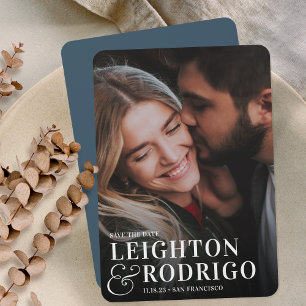 Big Moment Full Photo Vertical Save The Date