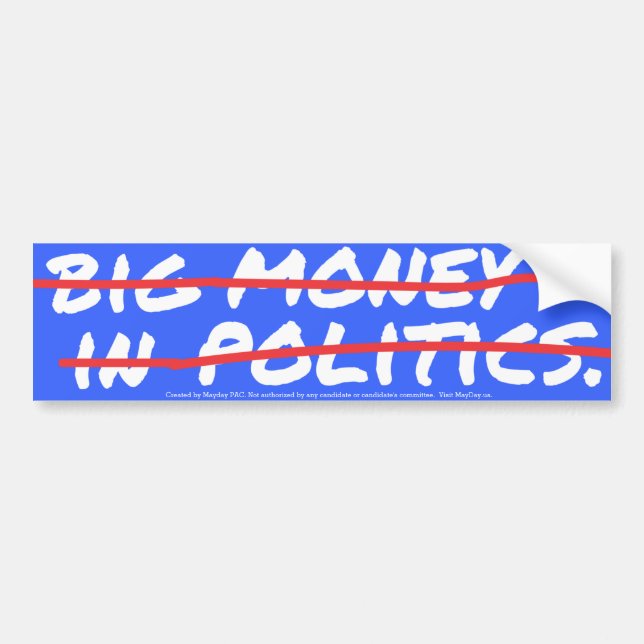 Big Money In (out) Sticker (Front)