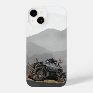 Big Monster truck Off Road Adventure Mud Bogging  iPhone 14 Case