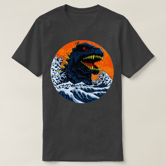Big Monster Wave T-Shirt (Design Front)