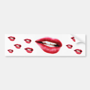 Big mouth bumper sticker