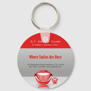 Big Mouth Dental Dentist Promotional Key Chains