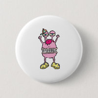 big mouth funny monster