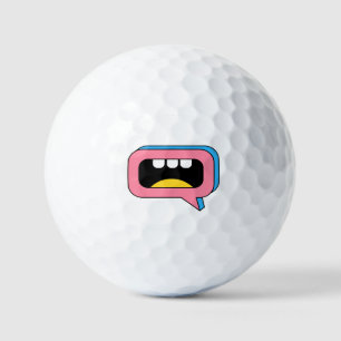 big mouth golf balls