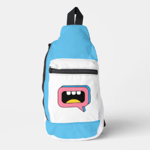 big mouth sling bag