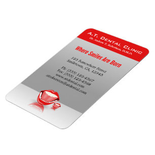 Big Mouth Smile Dental Large Premium Flexi Magnets