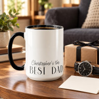 Big Mug | Huge Mug | Best Dad | Custom Name Mug