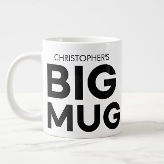 Big Mug | Huge Mug | Jumbo Cup | Custom Name Mug