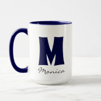 Big Mug | Huge Mug | Script Custom Name Monogram