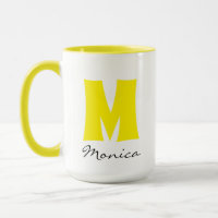 Big Mug | Huge Mug | Script Custom Name Monogram