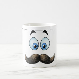 big mustach coffee mug