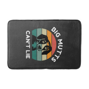 Big Mutts Can’t Lie - Funny Dog Design Bath Mat