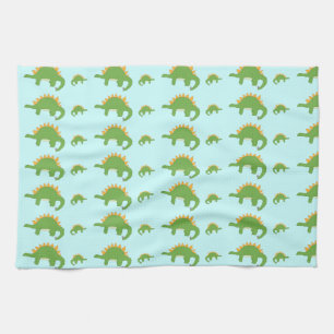 Big 'n' Little Stegosauruses towel
