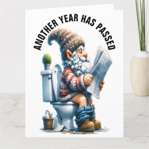 BIG New Year, Birthday, etc.  Card