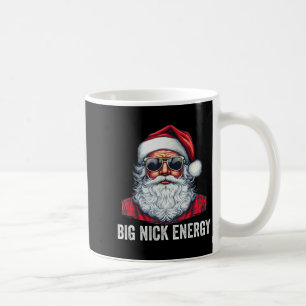 Big Nick Energy Christmas Santa Coffee Mug