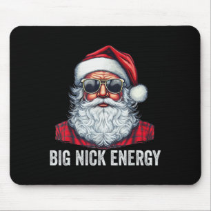 Big Nick Energy Christmas Santa Mouse Mat