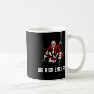 Big Nick Energy Fun Santa Christmas 3 Coffee Mug