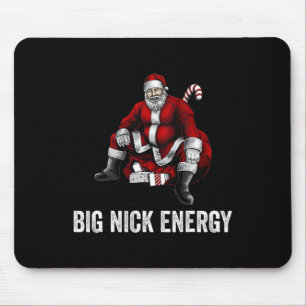 Big Nick Energy Fun Santa Christmas 3  Mouse Mat