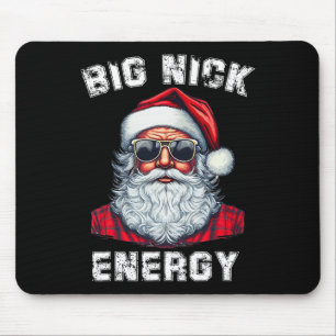 Big Nick Energy Fun Santa Christmas 4 Mouse Mat