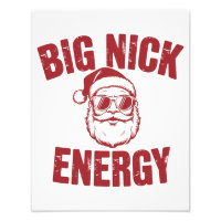 Big Nick Energy Funny Santa Rude Christmas Joke