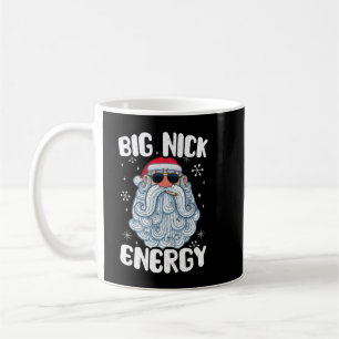 Big Nick Energy Funny Santa's Xmas Christmas Long  Coffee Mug