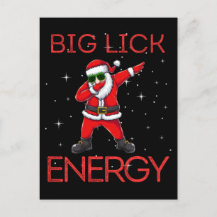 Big nick energy, naughty, Santa Claus, Saint Nicho Postcard