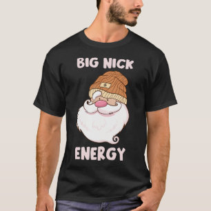 Big Nick Energy Santa Christmas Big Nick Energy Bi T-Shirt