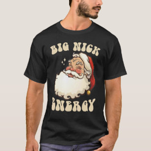 Big Nick Energy   Xmas Christmas Ugly Sweater Men 