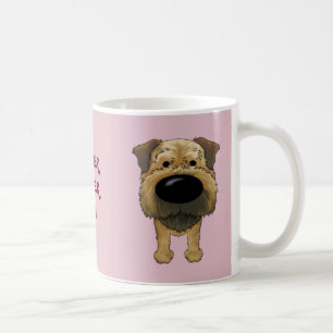 Big Nose Border Terrier Coffee Mug