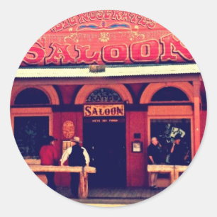 Big Nose Kate's Saloon Tombstone Arizona Classic Round Sticker