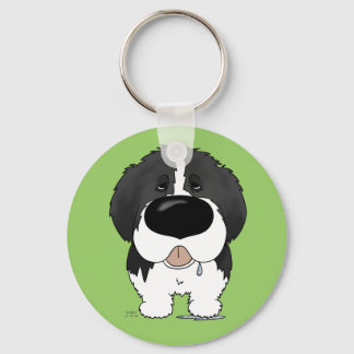 Big Nose Newfoundland Key Ring
