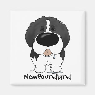 Big Nose Newfoundland Magnet