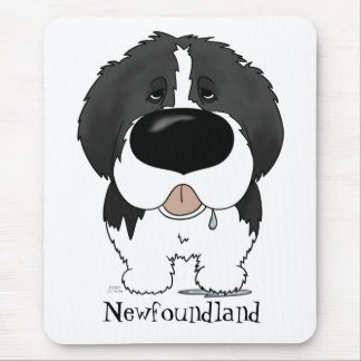 Big Nose Newfoundland Mouse Mat