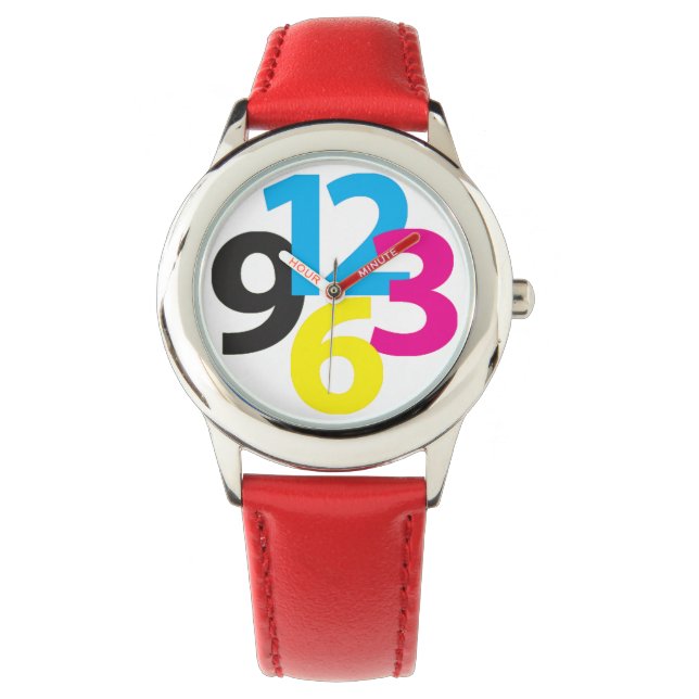 Big Numbers Watch (Front)