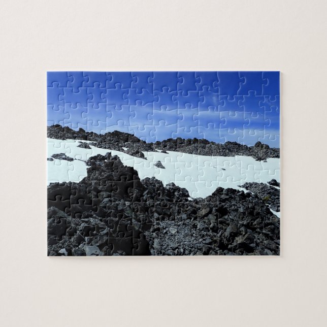 Big Obsidian Flow, Oregon Jigsaw Puzzle (Horizontal)
