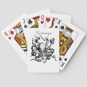 Big octopus Thunder_Cove Playing Cards