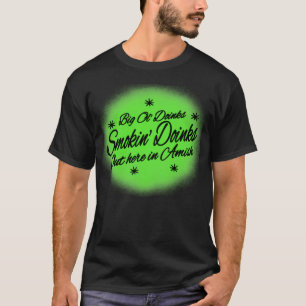 Big Ol Doinks Out Here In Amish Airbrush T-Shirt