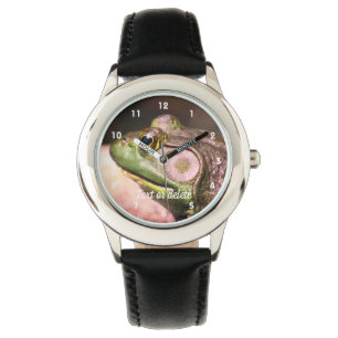 Big Old Bullfrog Face Nature Personalised Watch