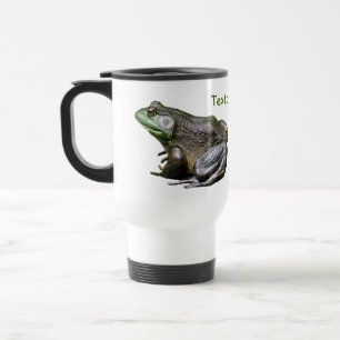 Big Old Bullfrog Nature Personalised  Travel Mug
