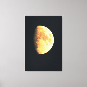 Big Old Moon 40x60 (100x150cm) waccna Canvas Print