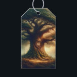 Big Old Oak Tree Enchanted Rustic Forest Wedding Gift Tags<br><div class="desc">Gift Tags</div>