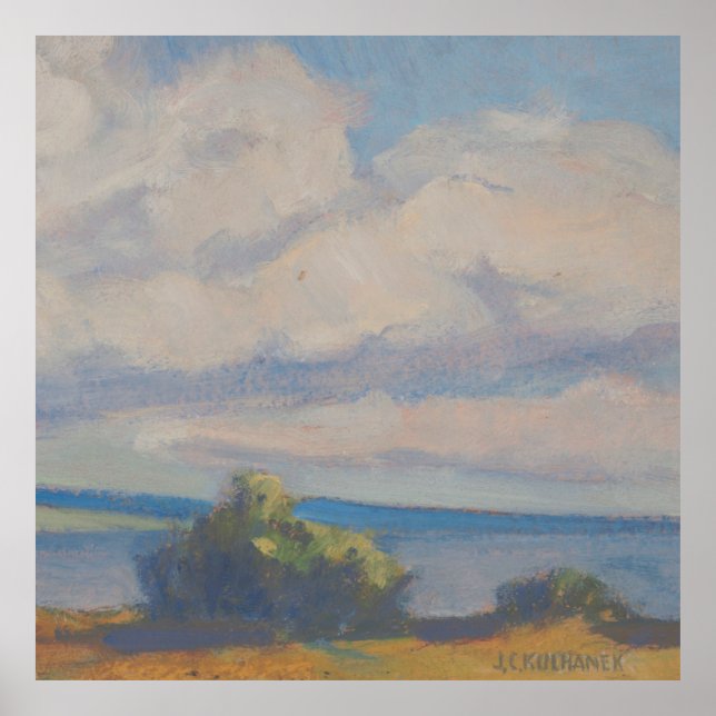 Big Open Sky – Landscape by Kulhanek (1945) Poster (Front)